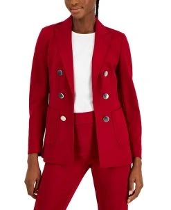 Anne Klein Women's Faux Double-Breasted Jacket