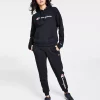 Champion Women's Relaxed Logo Print Hoodie & Sweatpant Jogger
