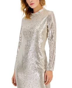 INC International Concepts Women's Sequined Midi Dress, Created For Macy's -Anne Klein Sales Store 22676471 fpx