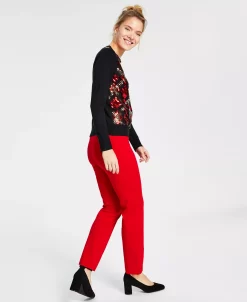 Charter Club Women's Pull-On Tummy-Control Pants, Regular & Short Lengths, Created For Macy's -Anne Klein Sales Store 22684646 fpx