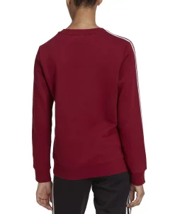 ADIDAS Women's 3-Stripe Cotton Fleece Crewneck Sweatshirt 17 ADIDAS Women's 3-Stripe Cotton Fleece Crewneck Sweatshirt -Anne Klein Sales Store 22693580 fpx