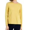 Style & Co Women's Long-Sleeve Crewneck T-Shirt, Created For Macy's