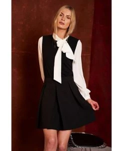 CeCe Women's Mix-Media Knit Top -Anne Klein Sales Store 22723948 fpx