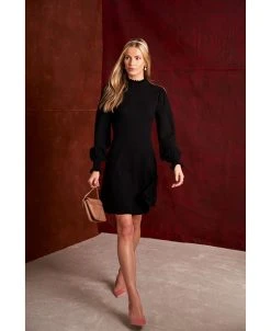 CeCe Women's Mock Neck Sweater Dress 10 CeCe Women's Mock Neck Sweater Dress -Anne Klein Sales Store 22729309 fpx 2