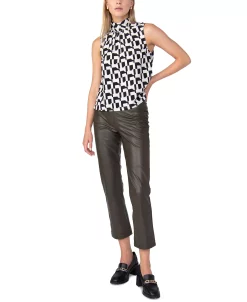 Sanctuary Women's Carnaby Faux-Leather Cropped Leggings -Anne Klein Sales Store 22729942 fpx