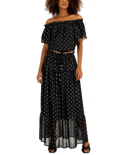 INC International Concepts Women's Foil-Print Top, Created For Macy's 6 INC International Concepts Women's Foil-Print Top, Created For Macy's -Anne Klein Sales Store 22738546 fpx