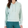 ID Ideology Women's Drop-Shoulder Pouch-Pocket Hoodie, Created For Macy's