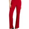 Kasper Women's Faux-Fly Pull-On Wide-Leg Pants