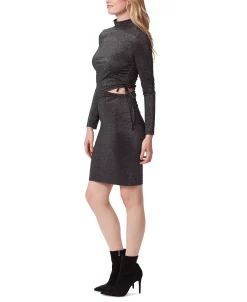 Jessica Simpson Etta Side Cut-Out Shimmer Bodycon Dress -Anne Klein Sales Store 22777931 fpx