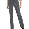 Anne Klein Women's Jacquard Flare-Leg Pants