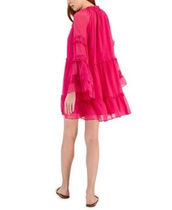 INC International Concepts Women's Tiered Mini Dress, Created For Macy's -Anne Klein Sales Store 22779652 fpx