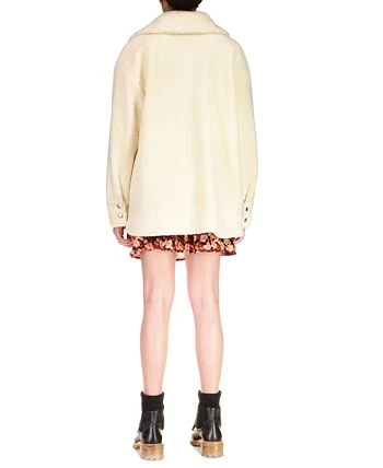 Sanctuary Faux Fur Button Front Retreat Sherpa Jacket 2 Sanctuary Faux Fur Button Front Retreat Sherpa Jacket - Image 2