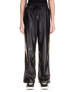 Sanctuary Morgan Faux Leather Straight Leg Pants