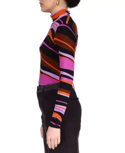 Sanctuary Women's Slinky Mock Neck Long Sleeve T-Shirt 10 Sanctuary Women's Slinky Mock Neck Long Sleeve T-Shirt -Anne Klein Sales Store 22795502 fpx