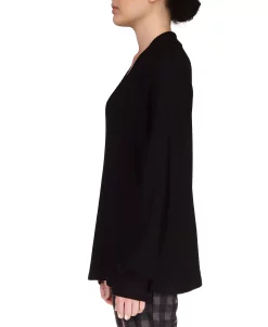 Sanctuary Cozy V-Neck Waffle Knit Sweater -Anne Klein Sales Store 22797267 fpx