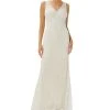 Adrianna Papell Women's Embellished Sleeveless Gown