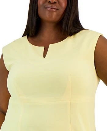 Kasper Plus Size Sleeveless Sheath Dress 3 Kasper Plus Size Sleeveless Sheath Dress - Image 3