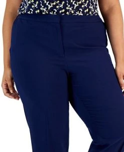 Kasper Plus Size Straight-Leg Pants -Anne Klein Sales Store 22803914 fpx