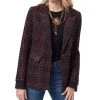 Sam Edelman Women's Margot Embellished Plaid Blazer
