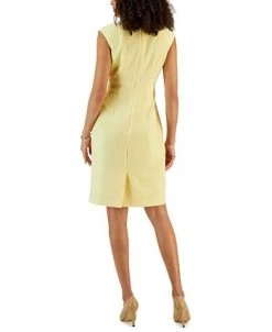 Kasper Notched-Neck Sheath Dress 8 Kasper Notched-Neck Sheath Dress -Anne Klein Sales Store 22813339 fpx
