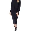 Sam Edelman Women's Aralyn Sweater Dress & Turtleneck Topper 2-Pc. Set