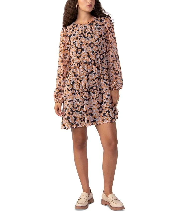 Sanctuary Women's Shirred Neck Babydoll Dress 1 Sanctuary Women's Shirred Neck Babydoll Dress