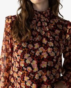 Sanctuary Women's Romance Smocked-Neck Popover Top -Anne Klein Sales Store 22836448 fpx