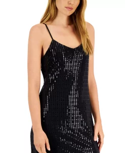 Anne Klein Women's Sequined Midi Slipdress -Anne Klein Sales Store 22836916 fpx