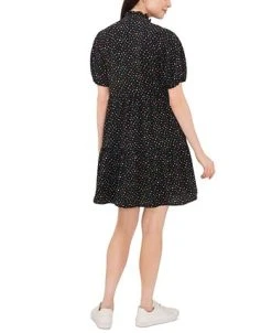 CeCe Women's Short-Sleeve Baby Doll Tiered Dress -Anne Klein Sales Store 22855031 fpx