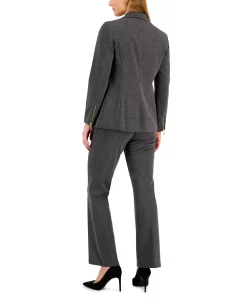 Kasper Women's Faux-Fly Pull-On Wide-Leg Pants -Anne Klein Sales Store 22855194 fpx