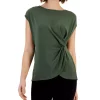 Alfani Twist-Detail Top, Created For Macy's