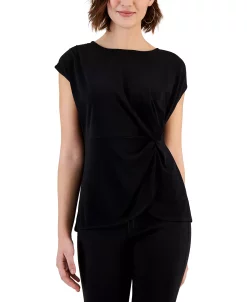 Alfani Twist-Detail Top, Created For Macy's -Anne Klein Sales Store 22864619 fpx