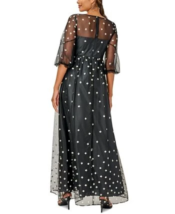 Adrianna Papell Women's Embellished Fit & Flare Gown 2 Adrianna Papell Women's Embellished Fit & Flare Gown - Image 2