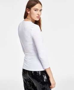 INC International Concepts Women's Ribbed Top, Created For Macy's 13 INC International Concepts Women's Ribbed Top, Created For Macy's -Anne Klein Sales Store 22875713 fpx