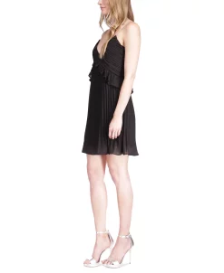 Michael Kors Women's Pleated Chain-Strap Dress 9 Michael Kors Women's Pleated Chain-Strap Dress -Anne Klein Sales Store 22884164 fpx