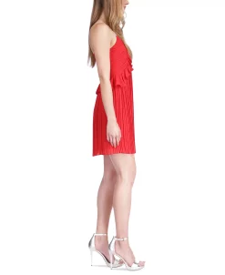 Michael Kors Women's Pleated Chain-Strap Dress 11 Michael Kors Women's Pleated Chain-Strap Dress -Anne Klein Sales Store 22884171 fpx