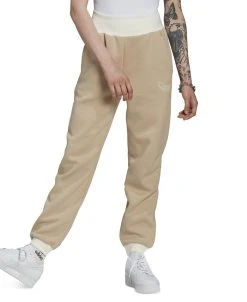 Adidas Women's Cuffed Jogger With Trefoil Graphic Embroidery Pants