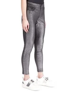 Michael Kors Women's Studded Velvet Leggings -Anne Klein Sales Store 22907642 fpx