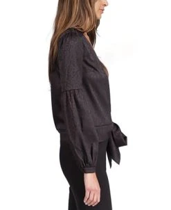 Michael Kors Women's Cheetah-Print Faux-Wrap Top 7 Michael Kors Women's Cheetah-Print Faux-Wrap Top -Anne Klein Sales Store 22907676 fpx