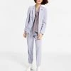 Bar III Women's Bow-Tie Blouse, Crepe Blazer & Pants, Created For Macy's