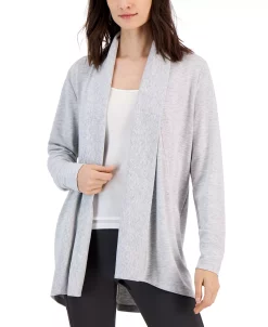 ID Ideology Women's Butter French Terry Cardigan, Created For Macy's -Anne Klein Sales Store 22923006 fpx