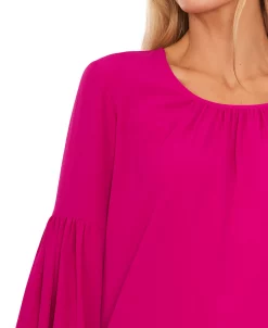 CeCe Women's Scoop Neck Balloon Sleeve Top -Anne Klein Sales Store 22927273 fpx