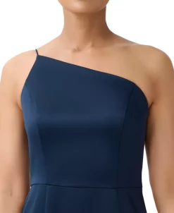 Adrianna Papell Women's One-Shoulder Slit-Front Gown -Anne Klein Sales Store 22946906 fpx
