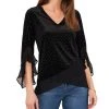 Vince Camuto Women's Layered V-Neck Top