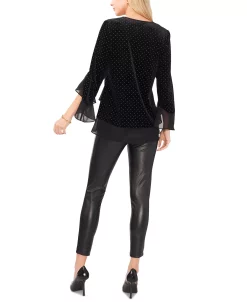 Vince Camuto Women's Layered V-Neck Top -Anne Klein Sales Store 22947749 fpx