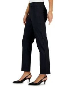 JM Collection Women's Waverly High-Rise Straight-Leg Pants, Created For Macy's -Anne Klein Sales Store 22967481 fpx