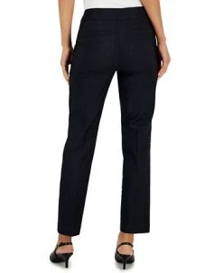 JM Collection Women's Waverly High-Rise Straight-Leg Pants, Created For Macy's -Anne Klein Sales Store 22967482 fpx