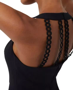 French Connection Women's Ruth Square-Neck Sleeveless Sheath Dress -Anne Klein Sales Store 22968071 fpx