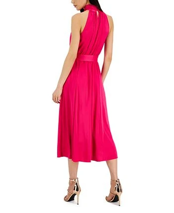 Anne Klein Women's Twist-Neck Sleeveless Midi Dress 2 Anne Klein Women's Twist-Neck Sleeveless Midi Dress - Image 2