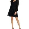 INC International Concepts Women's Long-Sleeve Shift Dress, Created For Macy's
